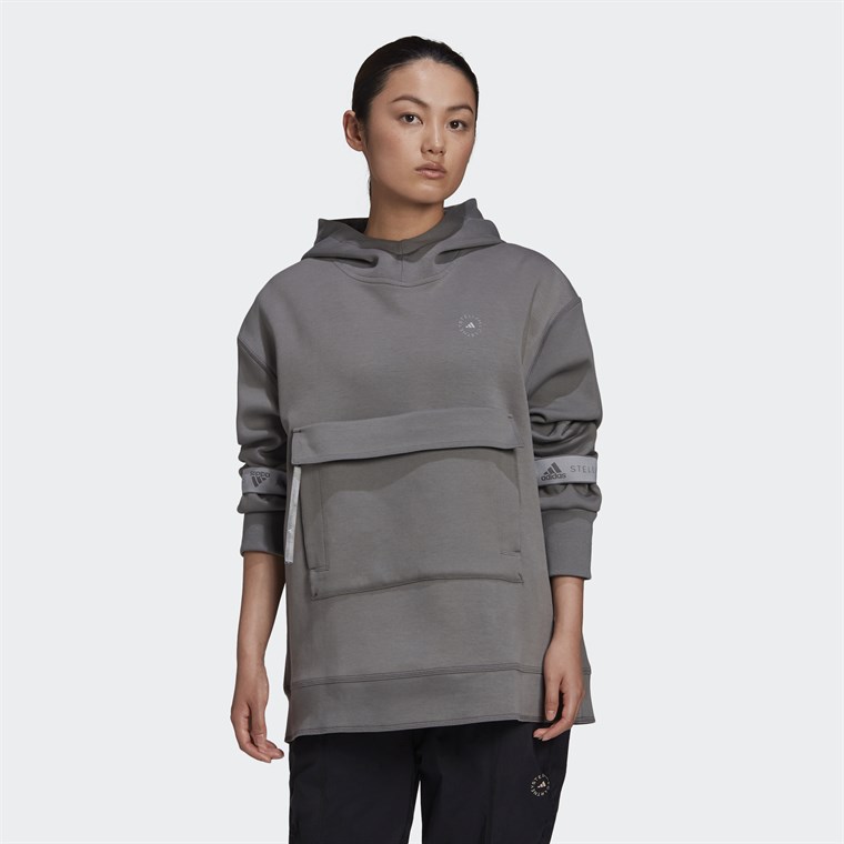 Adidas By Stella Mccartney Pull On Hoodie Kadin Sweatshirt Fu0736