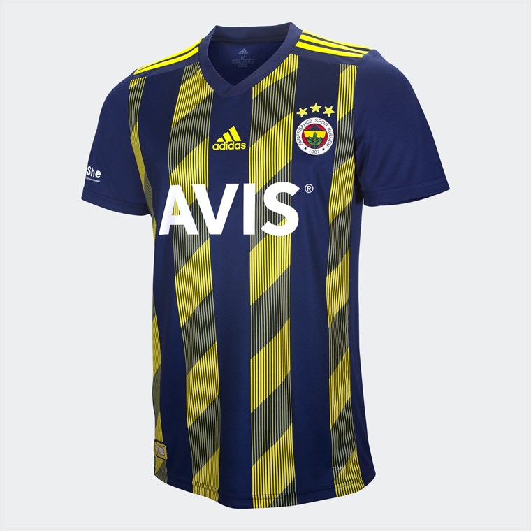 adidas Fenerbahçe 18/19 Erkek Çubuklu Forma