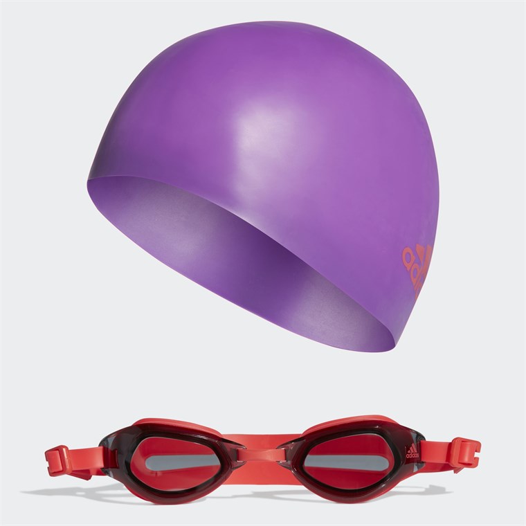 adidas Kids Swim Set Çocuk Yüzücü Gözlüğü-Bone Set