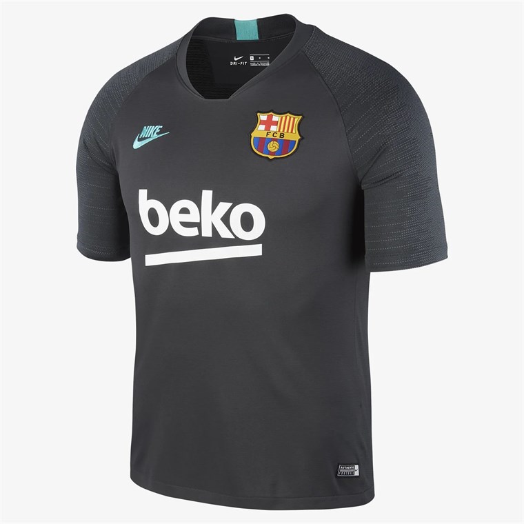 Nike Breathe FC Barcelona Strike Erkek Futbol Tişörtü