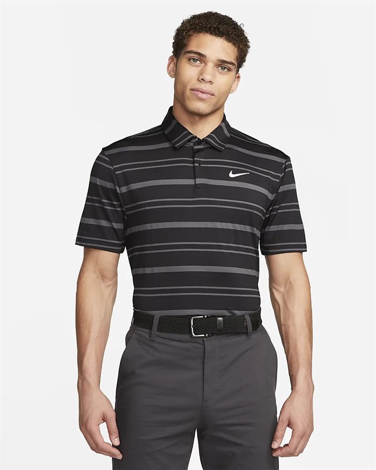 Nike Dri-Fit Tour Polo Stripe Erkek Tişört