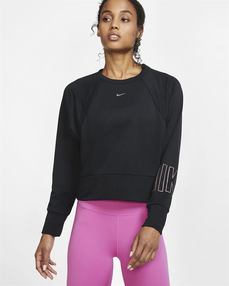 Nike Dry Flc Get Fit Crw GX Kadın Sweatshirt