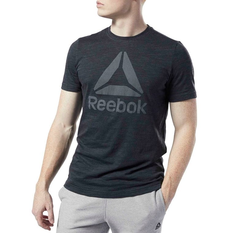 Reebok Training Essentials Marble Melange Erkek Tişört