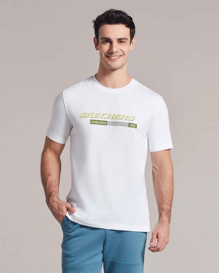 Skechers Big Logo Erkek Tişört