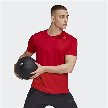 adidas Heat.RDY 3-Stripes Erkek Tişört
