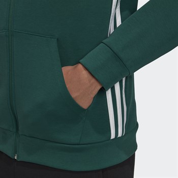 adidas MH 3-Stripes FZ Erkek Sweatshirt