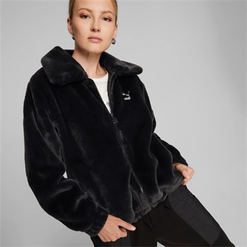 Puma Classics Faux Fru Jacket Kadın Ceket
