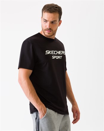 Skechers Graphic Tee M Light UP Logo Erkek Tişört