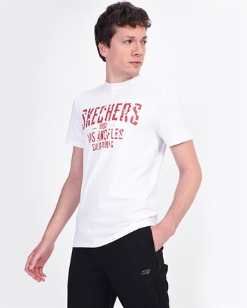 Skechers Graphic Tee's M Aging Brand Print Erkek Tişört