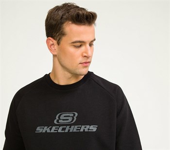 Skechers M Hero Crew Neck Erkek Sweatshirt